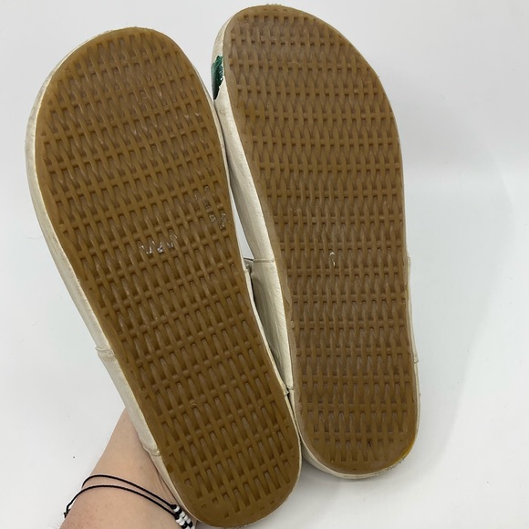 Vintage 90s Y2K Wanted Vintage Leather Floral Painted Mules Clogs Slides - Picture 5 of 8